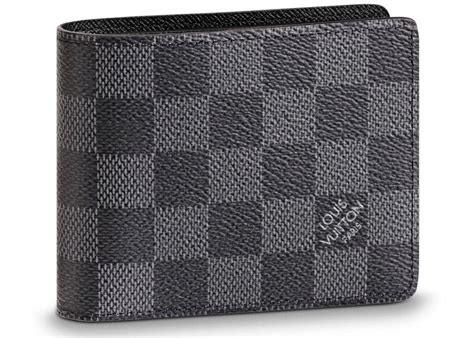 louis vuitton wallet slender damier graphite gray/black|louis vuitton damier ebene wallet.